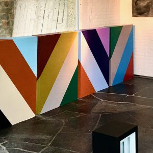 Acrylic on wooden blocks