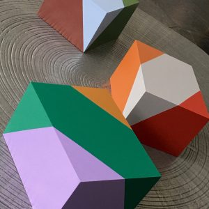 Acrylic on wooden blocks