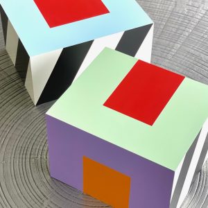 Acrylic on wooden blocks