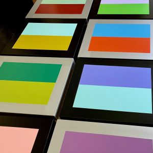 Acrylic on wooden blocks